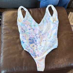 L*Space Pastel Tie-Dye One Piece Swimsuit